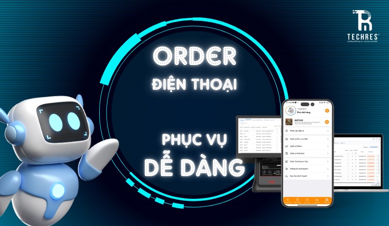 Order Bằng Điện Thoại – Phục Vụ “Nhàn Tênh”