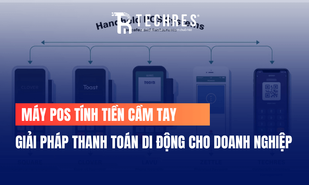 Máy POS tính tiền cầm tay