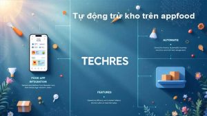 Trừ kho trên TECHRES