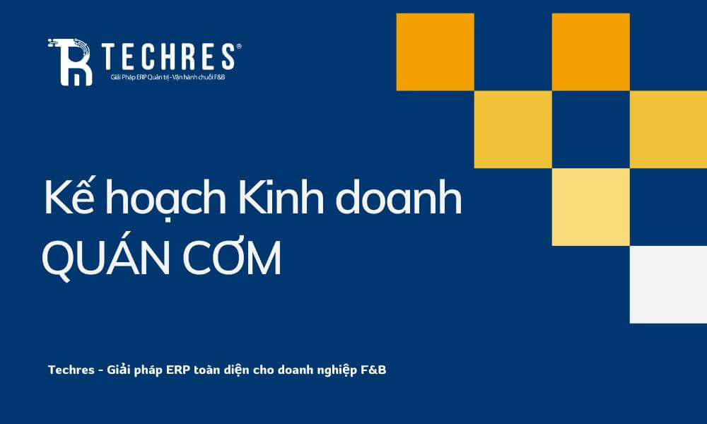 Lập kế hoạch kinh doanh quán cơm